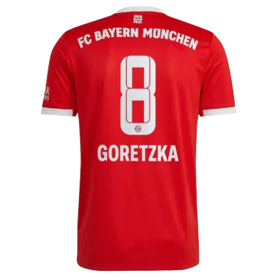 Bayern Munich Jersey Custom GORETZKA #8 Soccer Jersey Home 2022/23 - soccerdiveshop