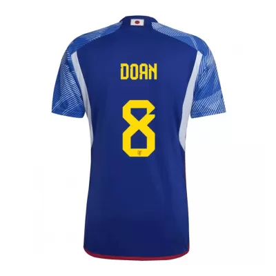 Japan Jersey Custom DOAN #8 Soccer Jersey Home 2022 - soccerdiveshop