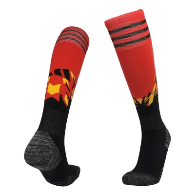 Men's Belgium Jersey Soccer Home Socks 2022 - soccerdiveshop