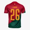 G.RAMOS #26 Portugal Home Soccer Jersey Custom World Cup Jersey 2022 - soccerdiveshop