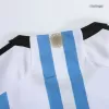 E. MARTINEZ #23 Argentina Soccer Jersey Three Stars Jersey Champion Edition Home Custom World Cup Jersey 2022 - soccerdiveshop