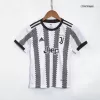 Kid's Juventus Jersey Custom Home Soccer Soccer Kits 2022/23 - soccerdiveshop