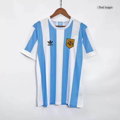 Argentina Jersey Home Soccer Jersey 1978 - soccerdiveshop