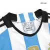 Kid's Argentina Jersey Custom Home Soccer Soccer Kits 2022 - soccerdiveshop