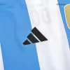 Argentina Soccer Jersey Three Stars Jersey Champion Edition Home Custom World Cup Jersey 2022 - soccerdiveshop