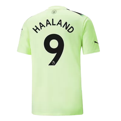 Manchester City Jersey Custom HAALAND #9 Soccer Jersey Third Away 2022/23 - soccerdiveshop