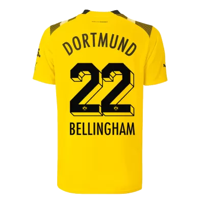 Borussia Dortmund Jersey Custom BELLINGHAM #22 Soccer Jersey Third Away 2022/23 - soccerdiveshop