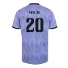 Real Madrid Jersey Custom VINI JR. #20 Soccer Jersey Away 2022/23 - soccerdiveshop