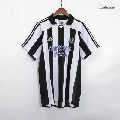 Newcastle United Jersey Custom Home Soccer Jersey 2003/04 - soccerdiveshop