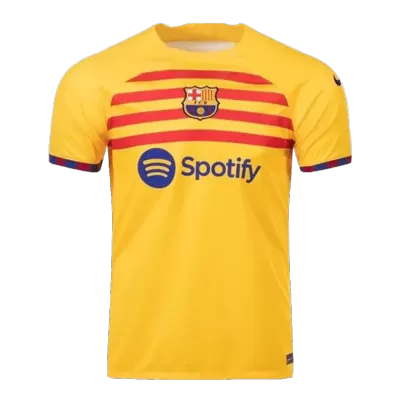 Barcelona Jersey Custom Soccer Jersey Fourth Away 2022/23 - soccerdiveshop