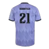 Real Madrid Jersey Custom RODRYGO #21 Soccer Jersey Away 2022/23 - soccerdiveshop