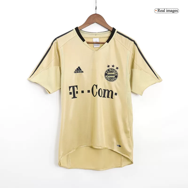 Bayern Munich Jersey Custom Away Soccer Jersey 2004/05 - soccerdiveshop