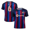 Barcelona Jersey Custom XAVI #6 Soccer Jersey Home 2022/23 - soccerdiveshop