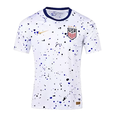 USA Custom Home Soccer Women's Jersey 2023 - soccerdiveshop