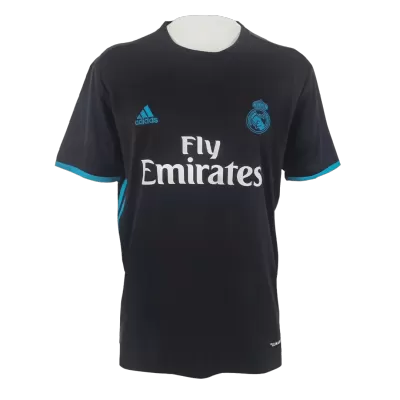 Real Madrid Jersey Custom Away Soccer Retro Jersey 2017/18 - soccerdiveshop