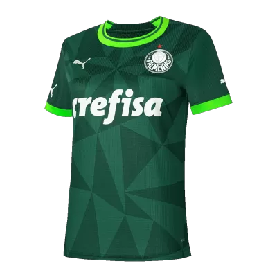 SE Palmeiras Custom Home Soccer Women's Jersey 2023/24 - soccerdiveshop