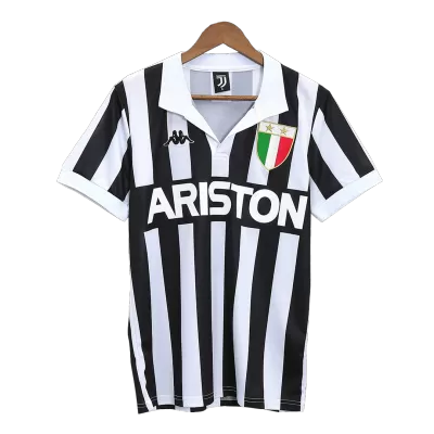 Juventus Jersey Home Soccer Jersey 1984/85 - soccerdiveshop