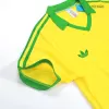 Brazil Jersey Home Soccer Retro Jersey 1977 - soccerdiveshop