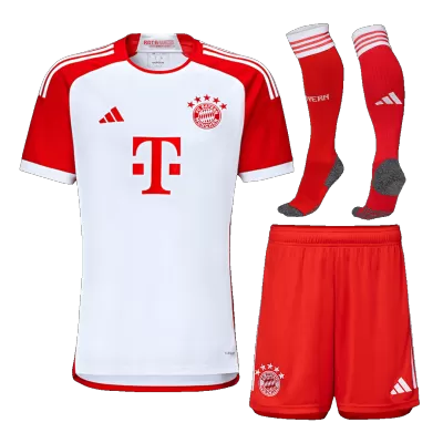 Kid's Bayern Munich Whole Kits Custom Home Soccer Kit 2023/24 - soccerdiveshop