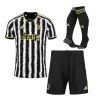 Kid's Juventus Whole Kits Custom Home Soccer Kit 2023/24 - soccerdiveshop