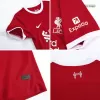 Kid's Liverpool Jersey Custom Home Soccer Soccer Kits 2023/24 - soccerdiveshop