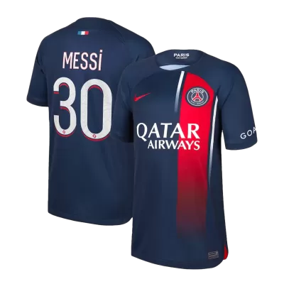 PSG Jersey Custom MESSI #30 Soccer Jersey Home 2023/24 - soccerdiveshop