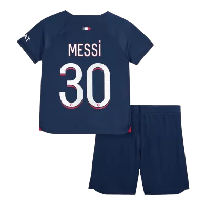 Kid's PSG MESSI #30 Home Soccer Kits 2023/24 - soccerdiveshop