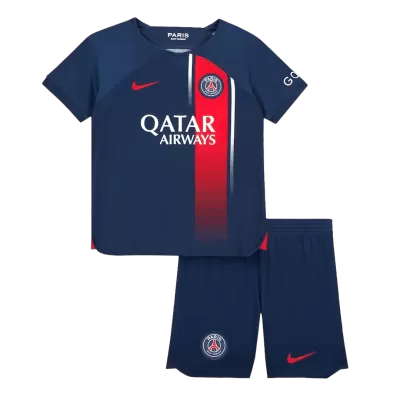 Kid's PSG Jersey Custom Home Soccer Soccer Kits 2023/24 - soccerdiveshop