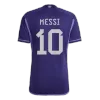 Argentina Jersey Custom MESSI #10 Soccer Jersey Away 2022 - soccerdiveshop