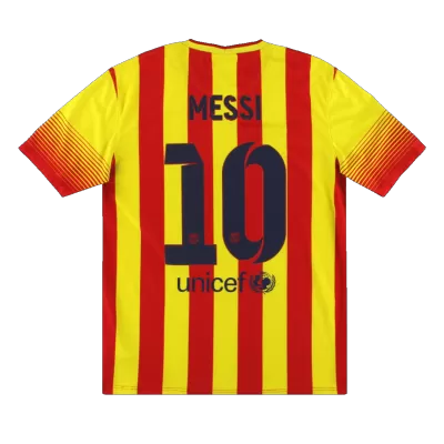 Barcelona Jersey MESSI #10 Custom Away Soccer Jersey 2013/14 - soccerdiveshop