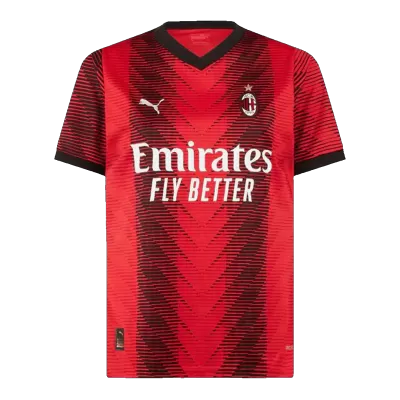 AC Milan Jersey Custom Soccer Jersey Home 2023/24 - soccerdiveshop