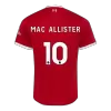 Liverpool Jersey Custom MAC ALLISTER #10 Soccer Jersey Home 2023/24 - soccerdiveshop