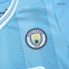 Kid's Manchester City Jersey Custom Home Soccer Soccer Kits 2023/24 - soccerdiveshop