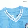 Kid's Manchester City Jersey Custom Home Soccer Soccer Kits 2023/24 - soccerdiveshop