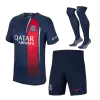 PSG Jersey Custom Home Soccer Jersey Full Kit 2023/24 - soccerdiveshop