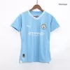 Manchester City Custom Home Soccer Women's Jersey 2023/24 - soccerdiveshop