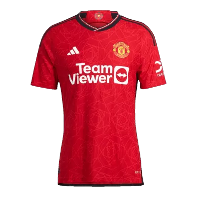 Manchester United Jersey Custom Home Soccer Jersey 2023/24 - soccerdiveshop