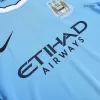 Manchester City Jersey Custom Home Soccer Retro Jersey 2013/14 - soccerdiveshop