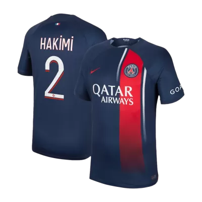 PSG Jersey Custom HAKIMI #2 Soccer Jersey Home 2023/24 - soccerdiveshop