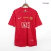 Manchester United Jersey Custom Home Soccer Jersey 2007/08 - soccerdiveshop