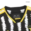 Kid's Juventus Jersey Custom Home Soccer Soccer Kits 2023/24 - soccerdiveshop