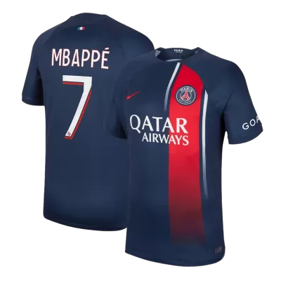 PSG Jersey Custom MBAPPÉ #7 Soccer Jersey Home 2023/24 - soccerdiveshop