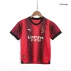 Kid's AC Milan Jersey Custom Home Soccer Soccer Kits 2023/24 - soccerdiveshop