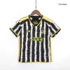 Kid's Juventus Jersey Custom Home Soccer Soccer Kits 2023/24 - soccerdiveshop