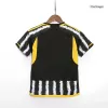 Kid's Juventus Jersey Custom Home Soccer Soccer Kits 2023/24 - soccerdiveshop