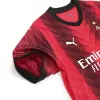 Kid's AC Milan Jersey Custom Home Soccer Soccer Kits 2023/24 - soccerdiveshop