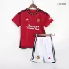 Kid's Manchester United Jersey Custom Home Soccer Soccer Kits 2023/24 - soccerdiveshop