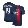 PSG Jersey Custom LEE KANG IN #19 Soccer Jersey Home 2023/24 - soccerdiveshop