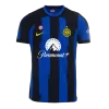 Authentic Inter Milan Soccer Jersey Custom Home Shirt 2023/24 - soccerdiveshop