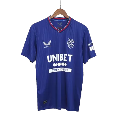 Glasgow Rangers Jersey Custom Soccer Jersey Home 2023/24 - soccerdiveshop